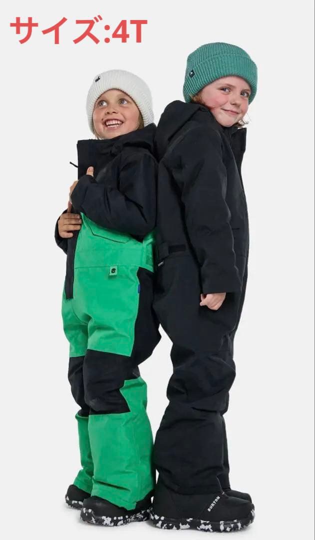 バートン トドラーワンピース BURTON GORE-TEX BLALK 4T