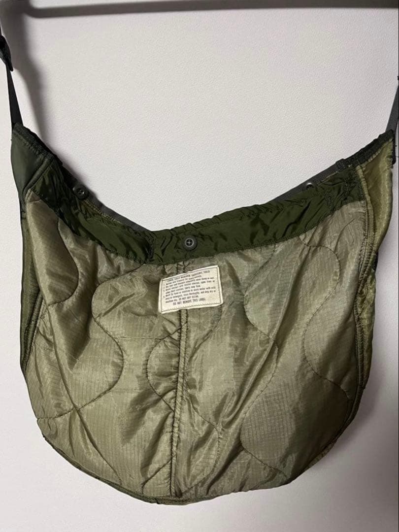 US アス　米軍M-65 ライナー　リメイクバック　キムタク Messenger