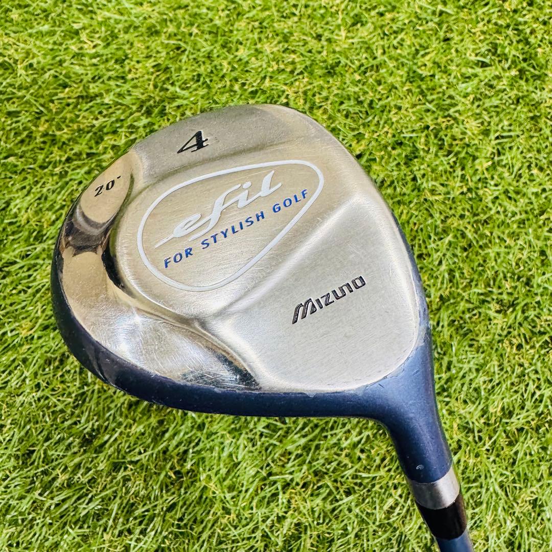 【女性用】ミズノ efil レディース 4番ウッド & 7番ウッド 2本セット
