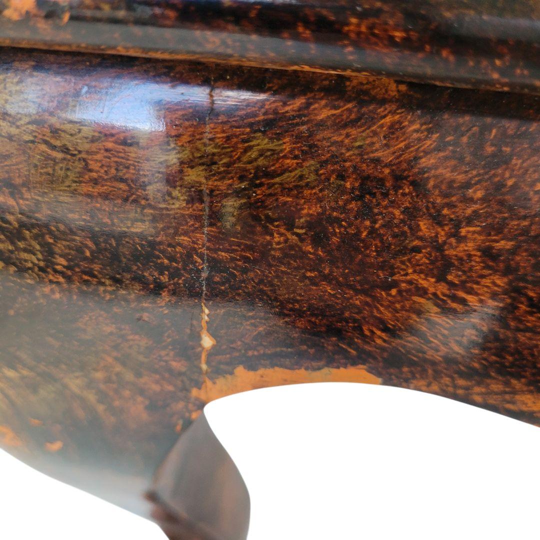 極希少 中国家具 猫脚 チェスト 棚 キャビネット 花柄 燕 アンティーク