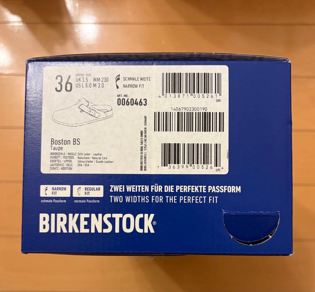 BIRKENSTOCK/ビルケンシュトック Boston ボストン ナロー幅