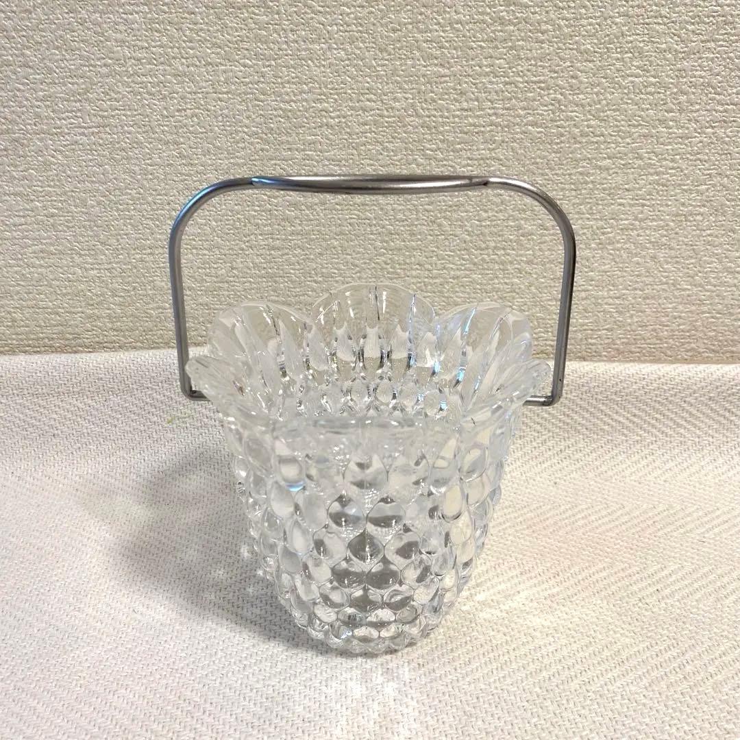 70年代 クリア プレスガラス テーブル セット売 確認ページのため購入不可❗️