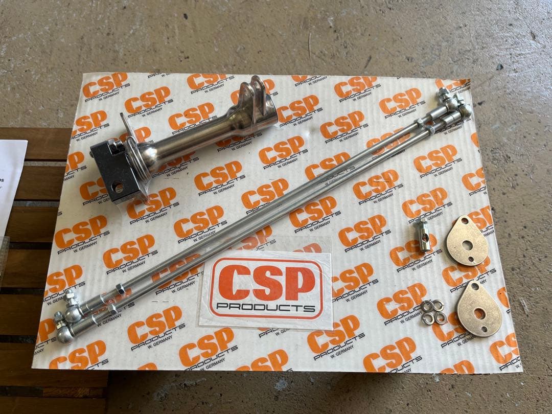 【新品】空冷VW カドロン用CSPベルクランクリンケージ（おまけ付き）