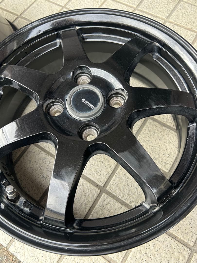 15インチ　5.5J +50 ホイール　ハスラー等　2本セット