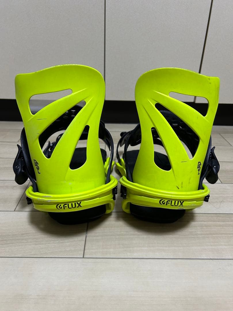 FLUX スノーボード ビンディング DSL Mサイズ イエロー