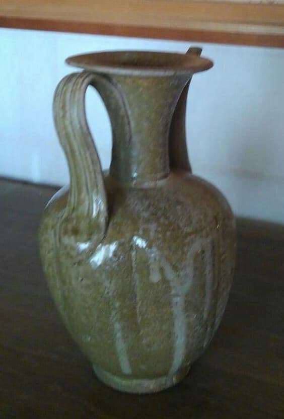 古越州窯青磁酒注　中国五代十国北宋時代