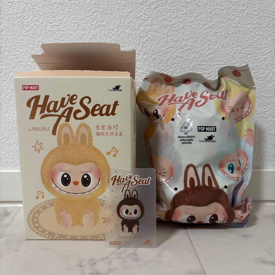 ❥ 未開封 ラブブ DUODUO Have A Seat ハブアシート