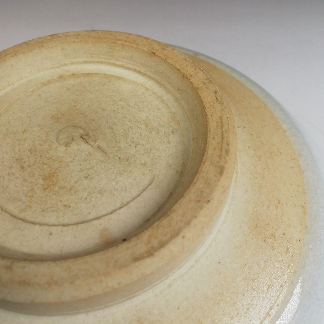 Ｔ９１７　茶碗　『失透釉　柚子文』『橋本紫雲 造』　共箱　抹茶碗　茶道具