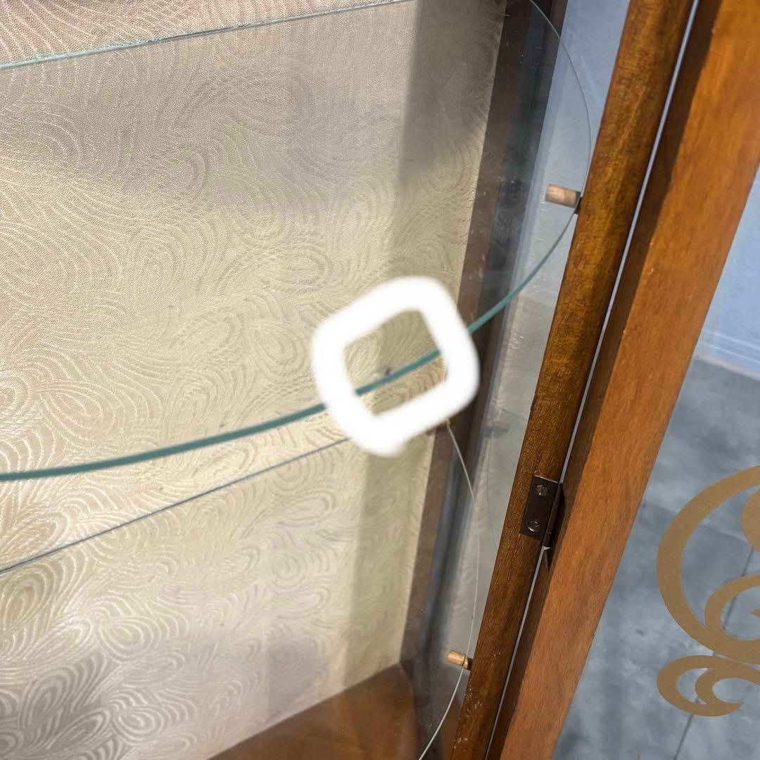 ガラスショーケース　ジョンブル　アンティーク