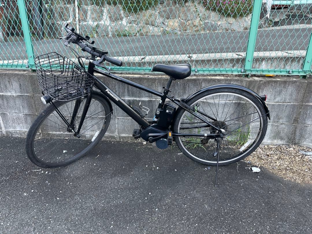 川崎より ベロスター電動アシスト 黒 2022年製