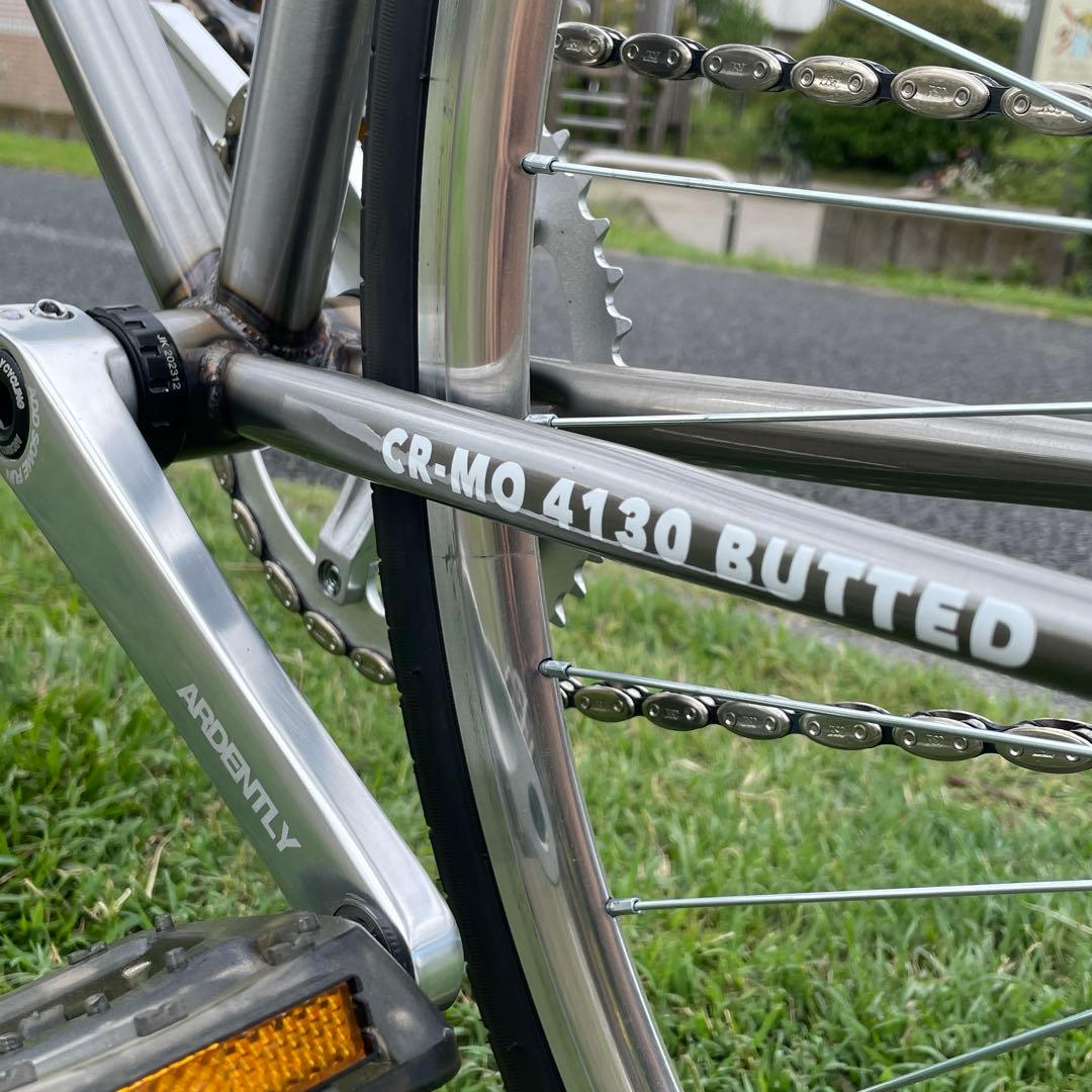 【完成車】INTRO7 クロモリフレーム ローカラー シングルギア ピスト