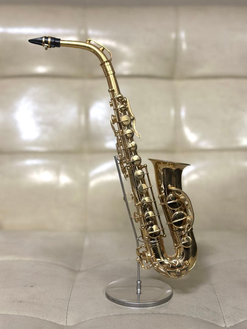 サンライズサウンドハウス ミニチュア楽器 アルトサックス 1/4 ゴールド