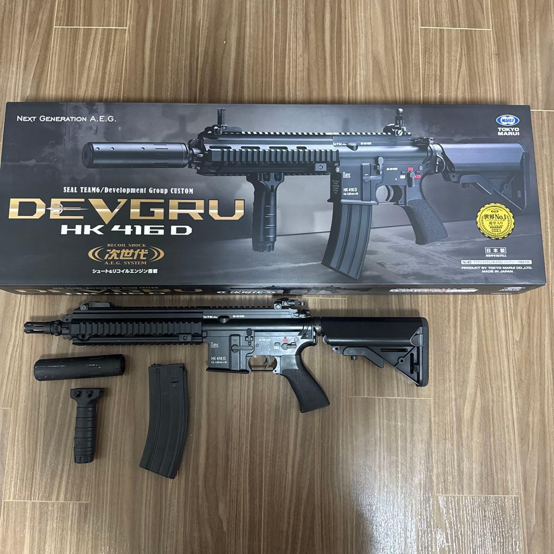 【ジャンク】次世代電動ガン　HK416D DEVGRUカスタム