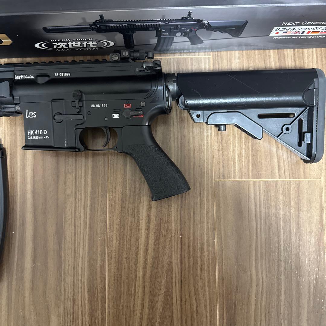 【ジャンク】次世代電動ガン　HK416D DEVGRUカスタム