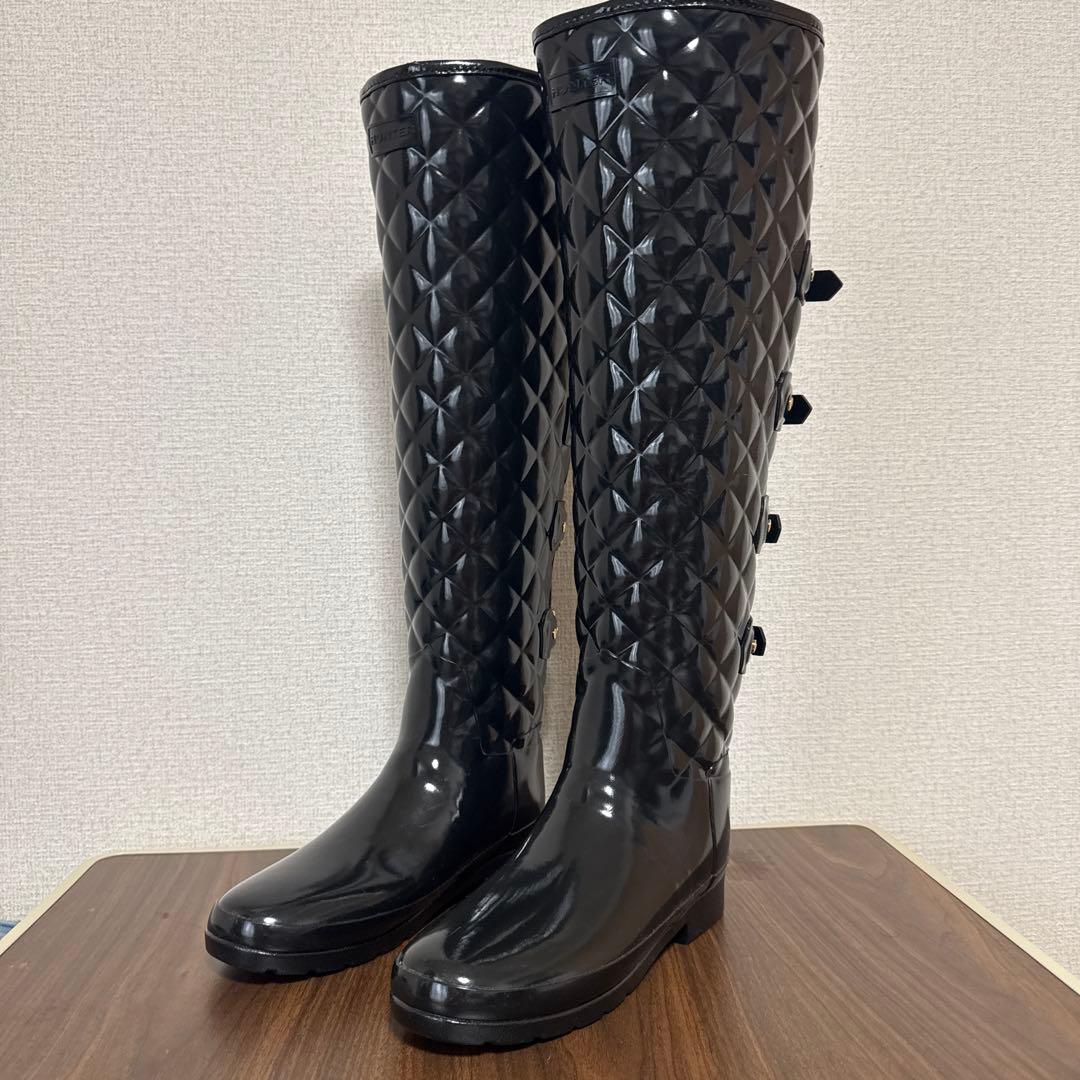 ハンター　ニーハイ　レインブーツ