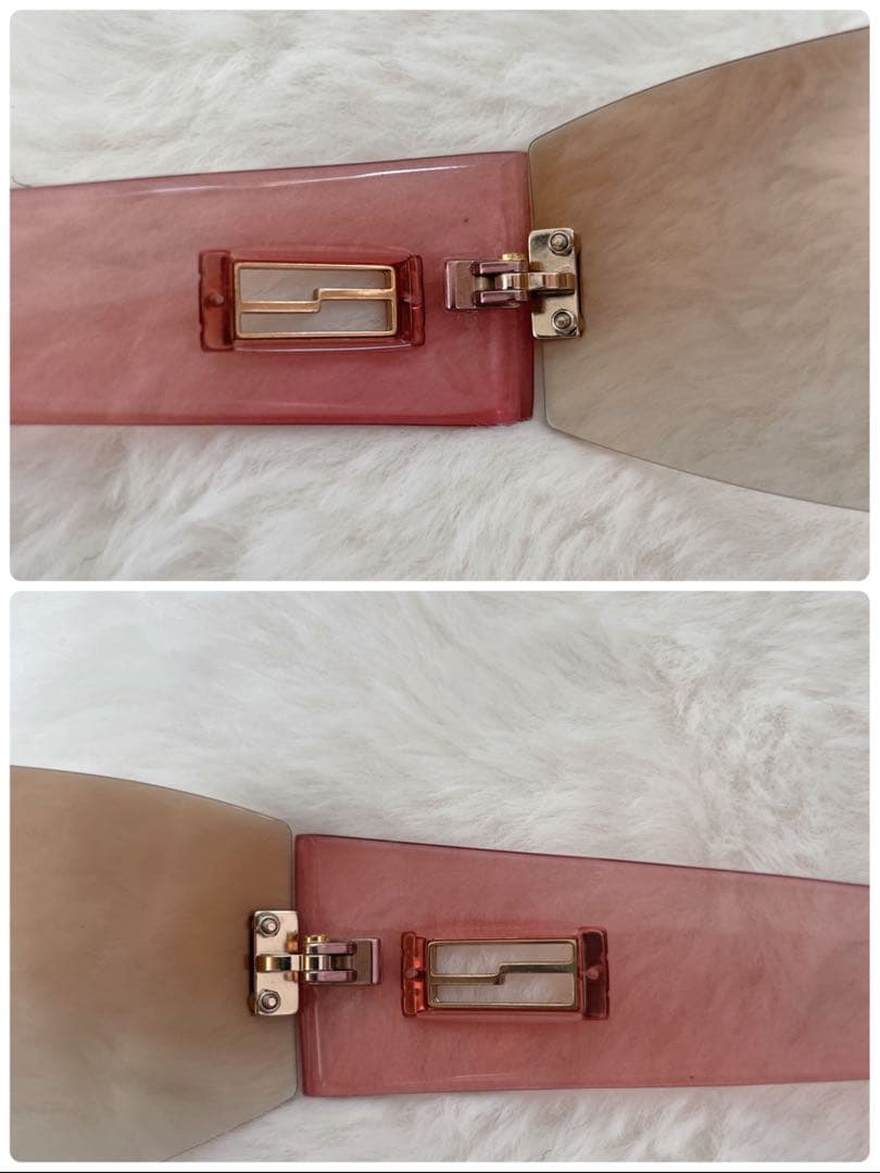 【希少品】FENDI サングラス ピンク ユニセックス ヴィンテージ シールド