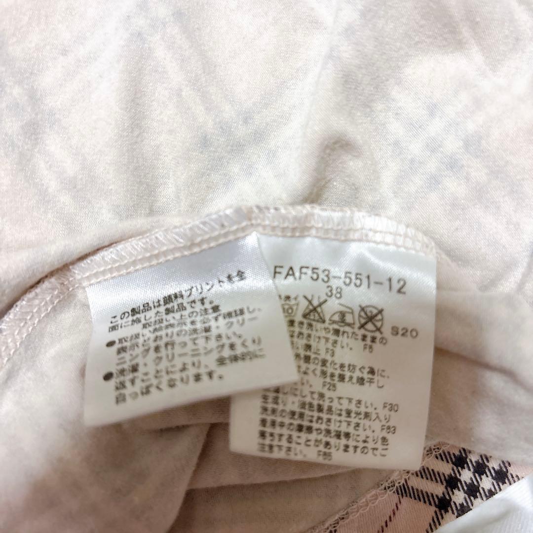 BURBERRY BLUE LABEL ピンク ノバチェック キャミソール