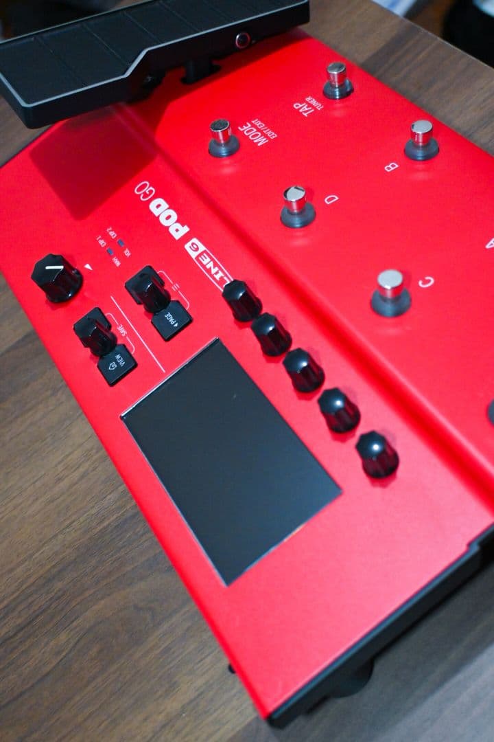 Line 6 POD Go Limited Edition Red 【限定色】