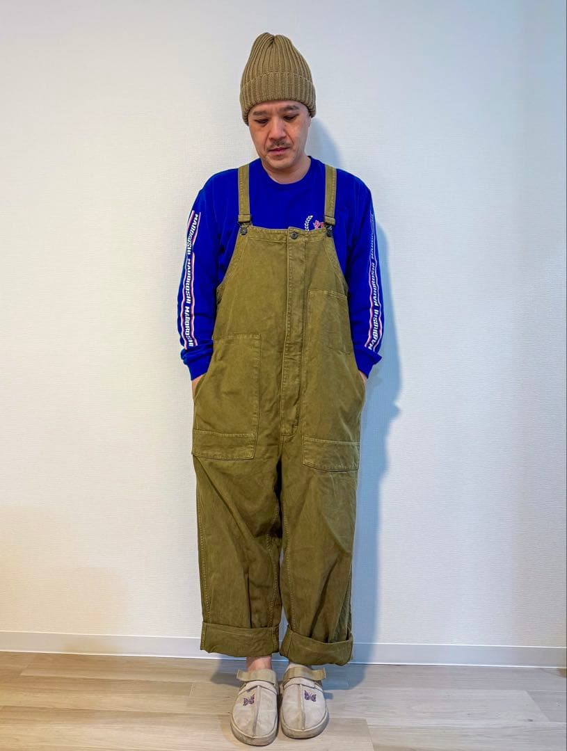 ソ*ラ様 ANACHRONORMオーバーオールオリーブ！！！