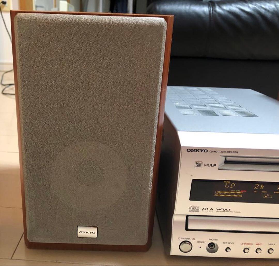ONKYO FR -7GX CD/MDコンポ 高出力オーディオ