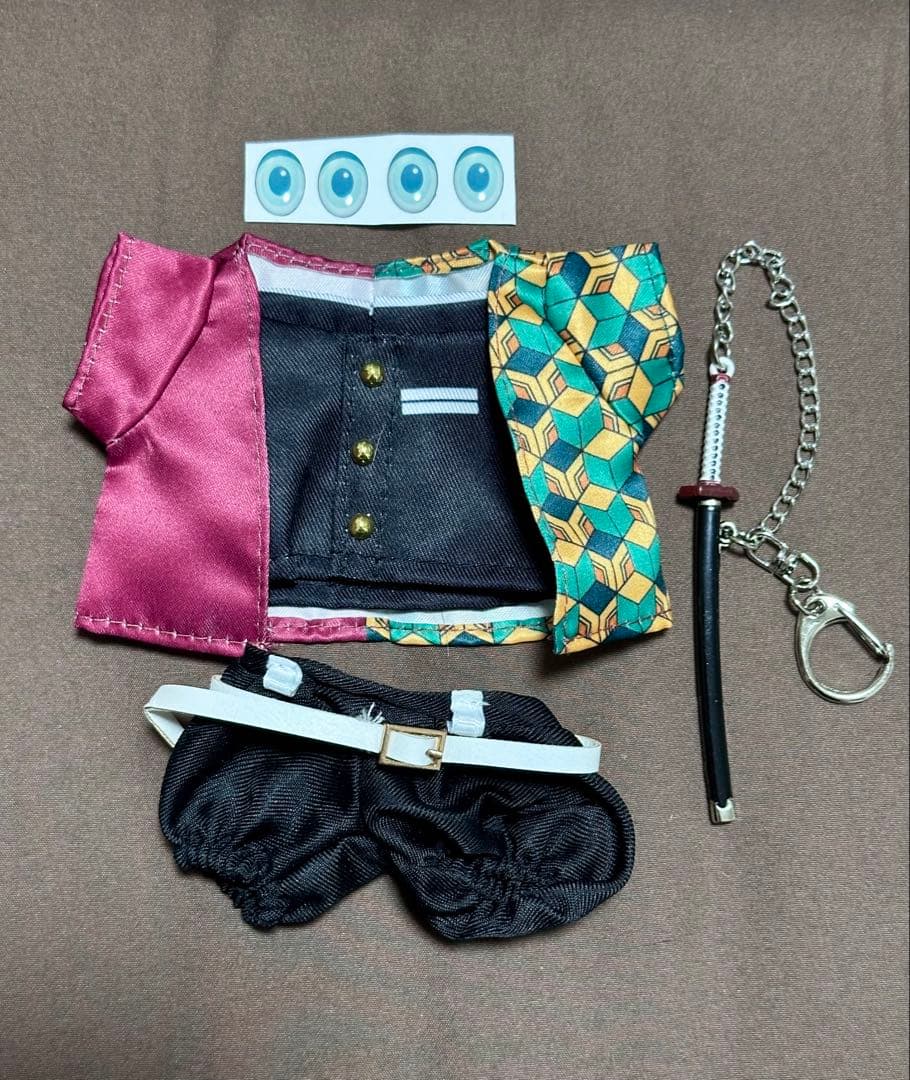 ラブブ用 服セット10点｜鬼滅の刃 風「鬼殺隊」コスプレ｜即発送