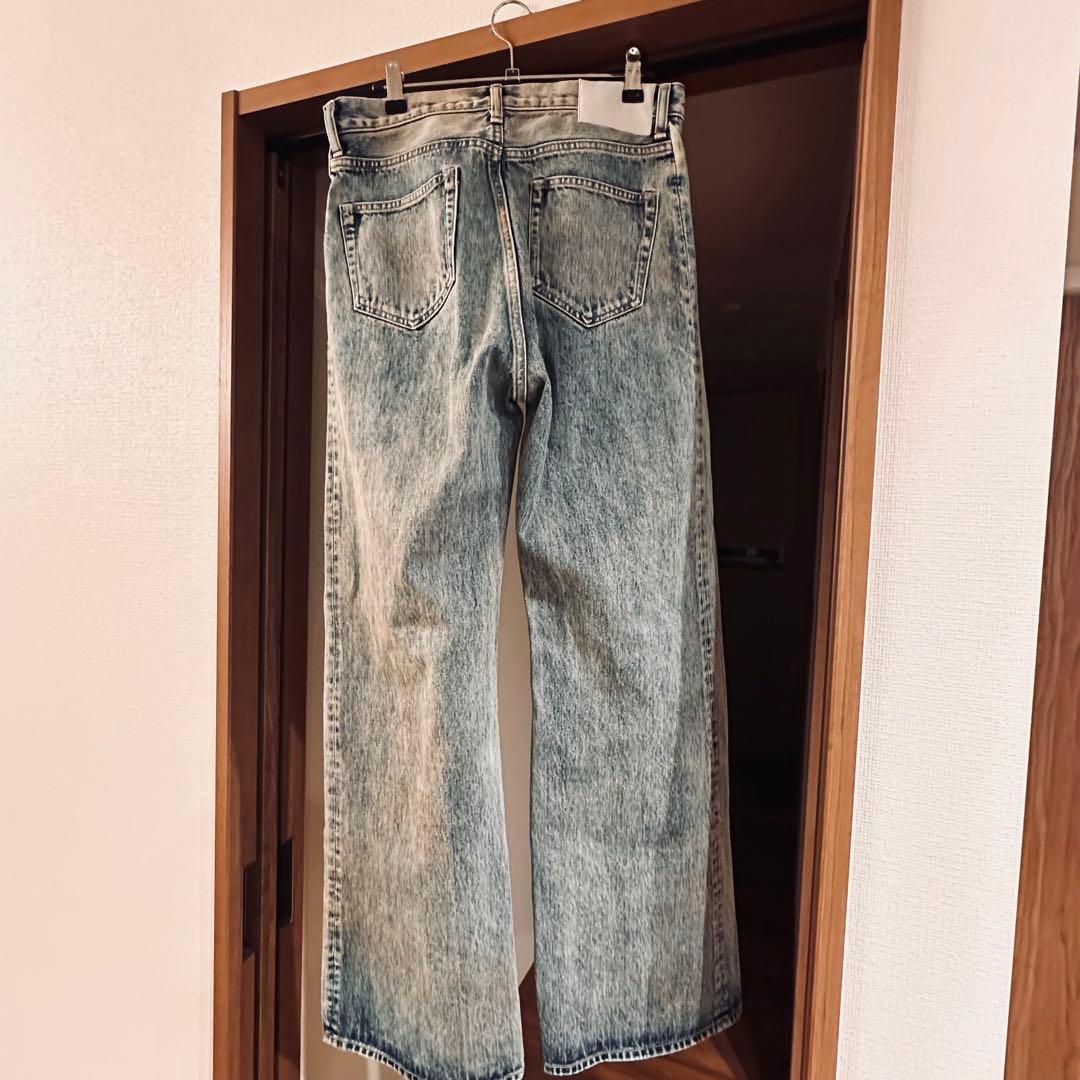 【ssstein】DEFORMED FLARE VINTAGE DENIM