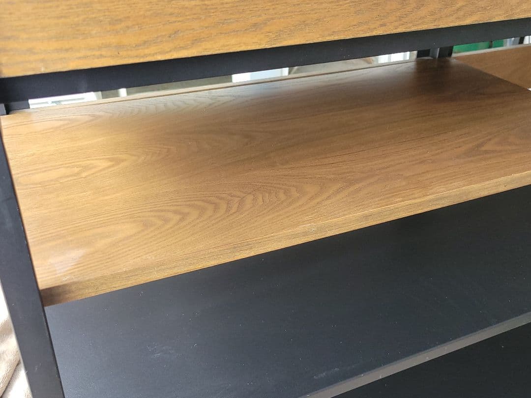 インダストリアル風 LOWYA Clamo カウンターテーブル 幅120cm