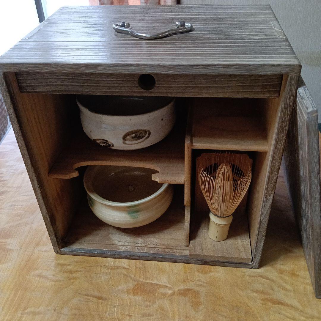 特別最終値下げ！桐旅箪笥　茶道具セット