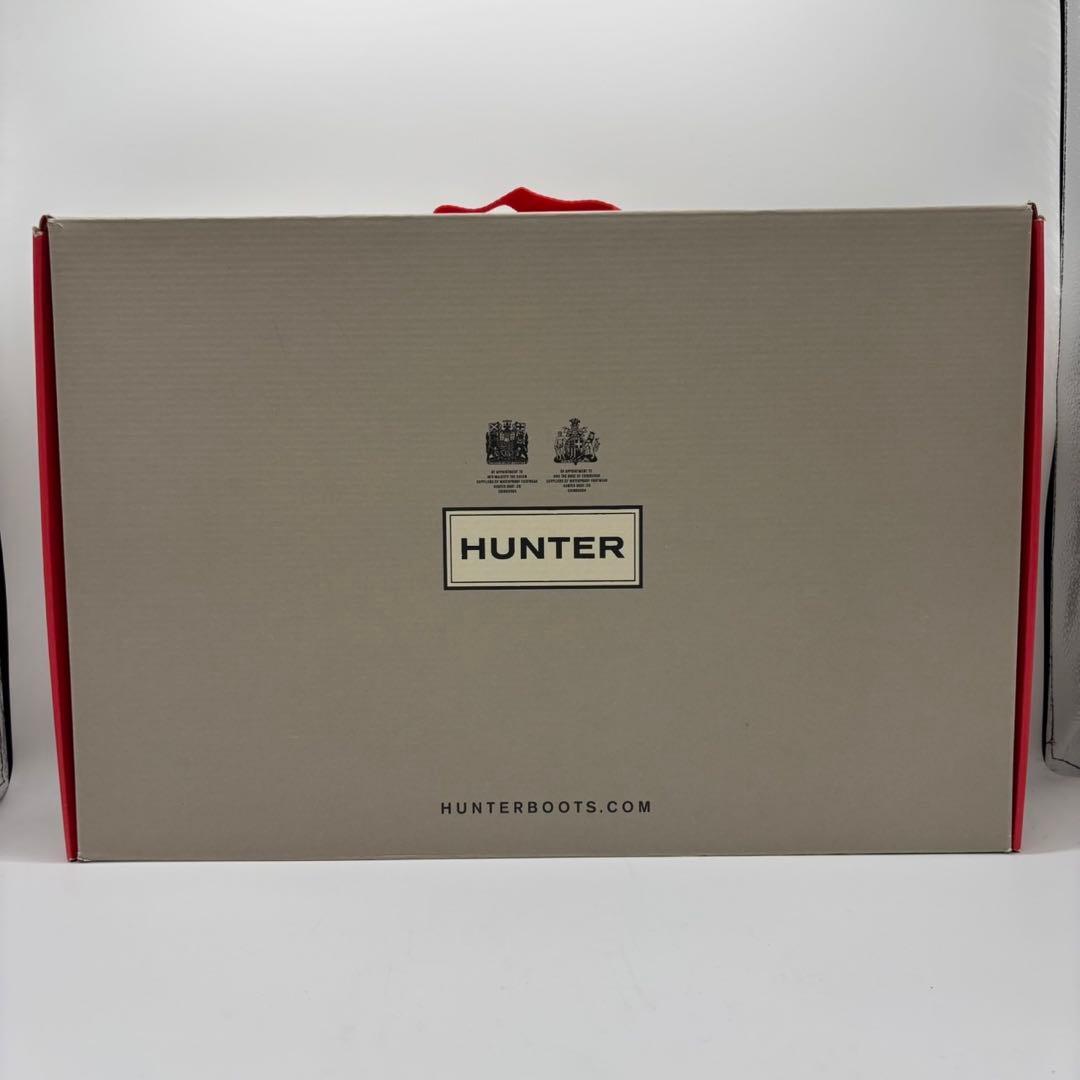 極美品 25.0cm HUNTER ハンター レインブーツ 長靴