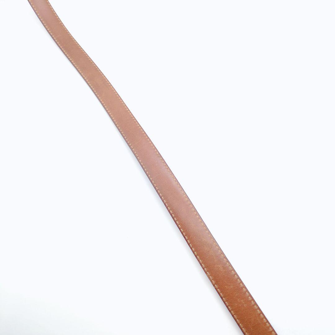 美品✨ルイヴィトン ベルト サンチュール LVイニシャル ゴールド金具 20mm