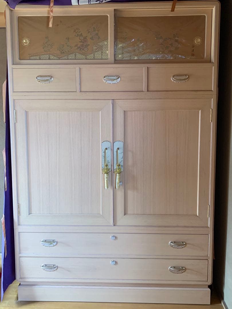 総桐箪笥箪笥　婚礼家具　年代物　和ダンス　レトロ　昭和　高級　送料込み　 応相談