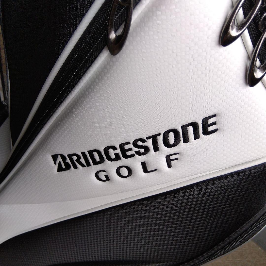 BRIDGESTONE ゴルフバッグ ホワイト・ブラック