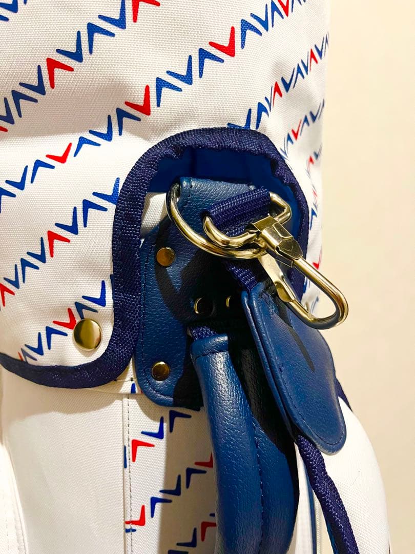 キャロウェイ　ゴルフバッグ　ホワイト　ネイビー