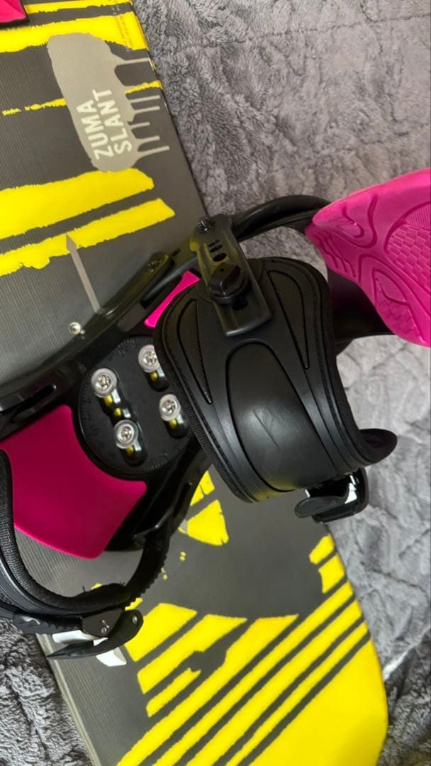 ZUMA SLANT 143cm スノーボード　バインディングセット