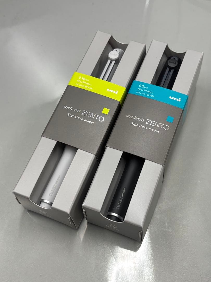 三菱鉛筆 uniball ZENTO ユニボールゼント シグニチャーモデル2本