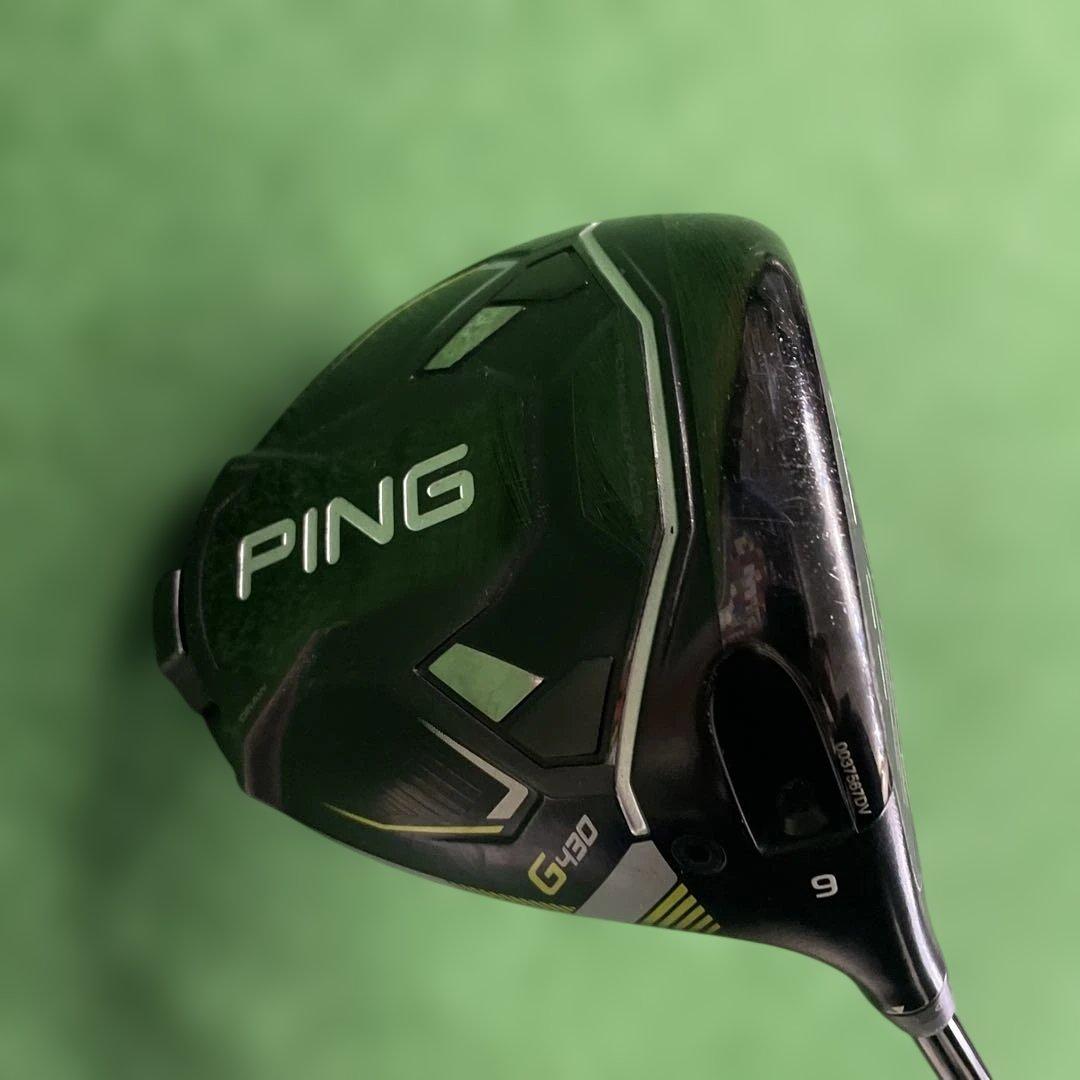 PING ピン　G430 9° MAX ドライバー　高反発加工済　Sフレックス