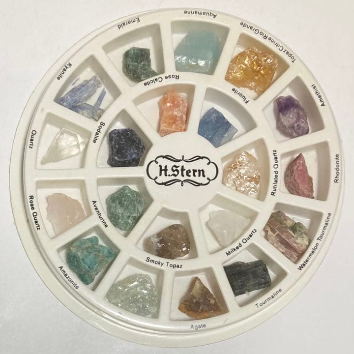 H.stern　原石コレクション　20種類　ハンススターン　エメラルド　結晶