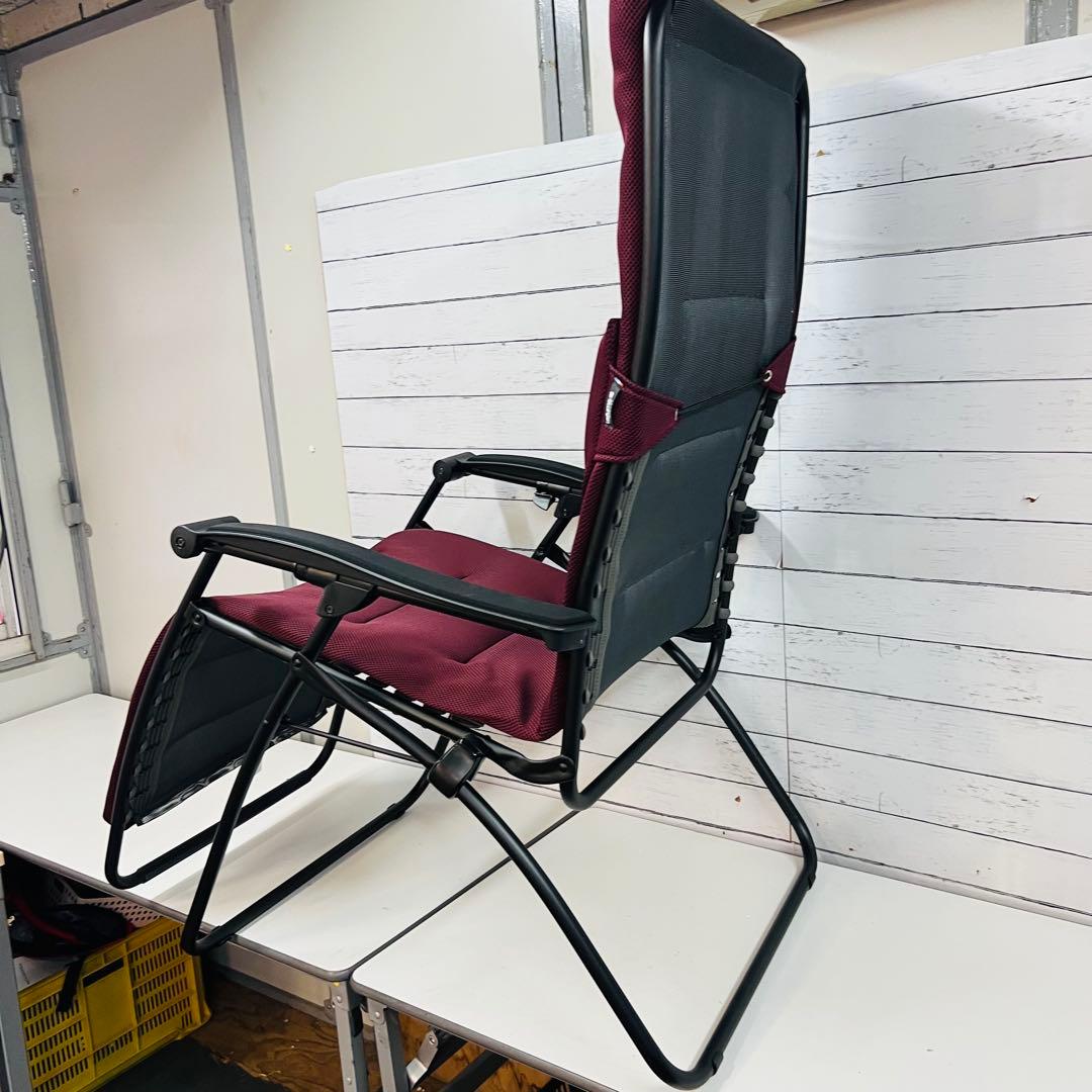 Lafuma リクライニングチェア　ワインレッド