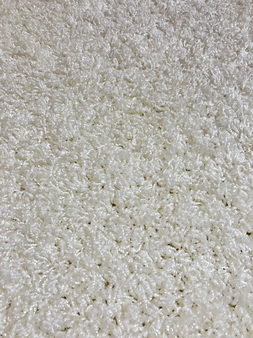 ✨ウール ラグ　エクリュ色　未使用　ジャスパー✨