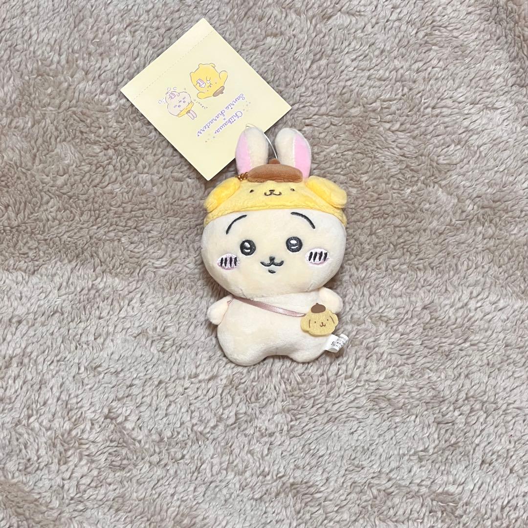 【お顔厳選】ちいかわ サンリオ マスコット うさぎ ポムポムプリン