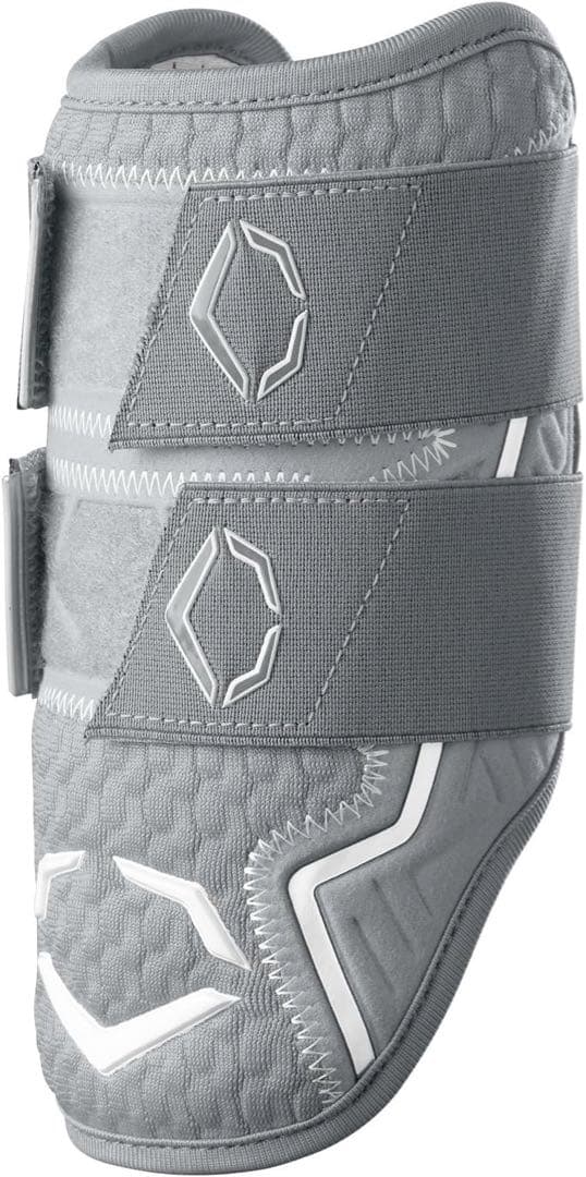 エボシールド エルボーガード グレー ダブルベルト バッティンググローブ