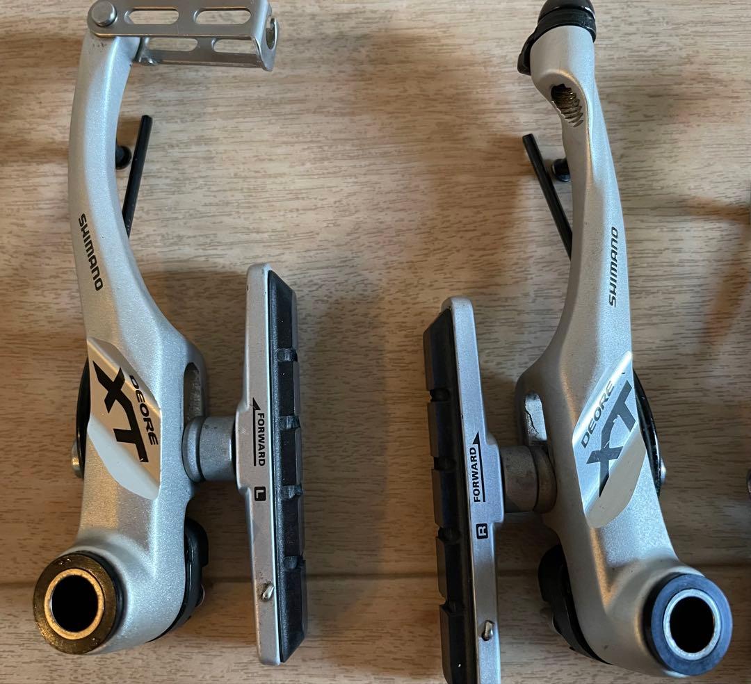 SHIMANO BR-T780 Vブレーキ Deore XT シルバー　1台分