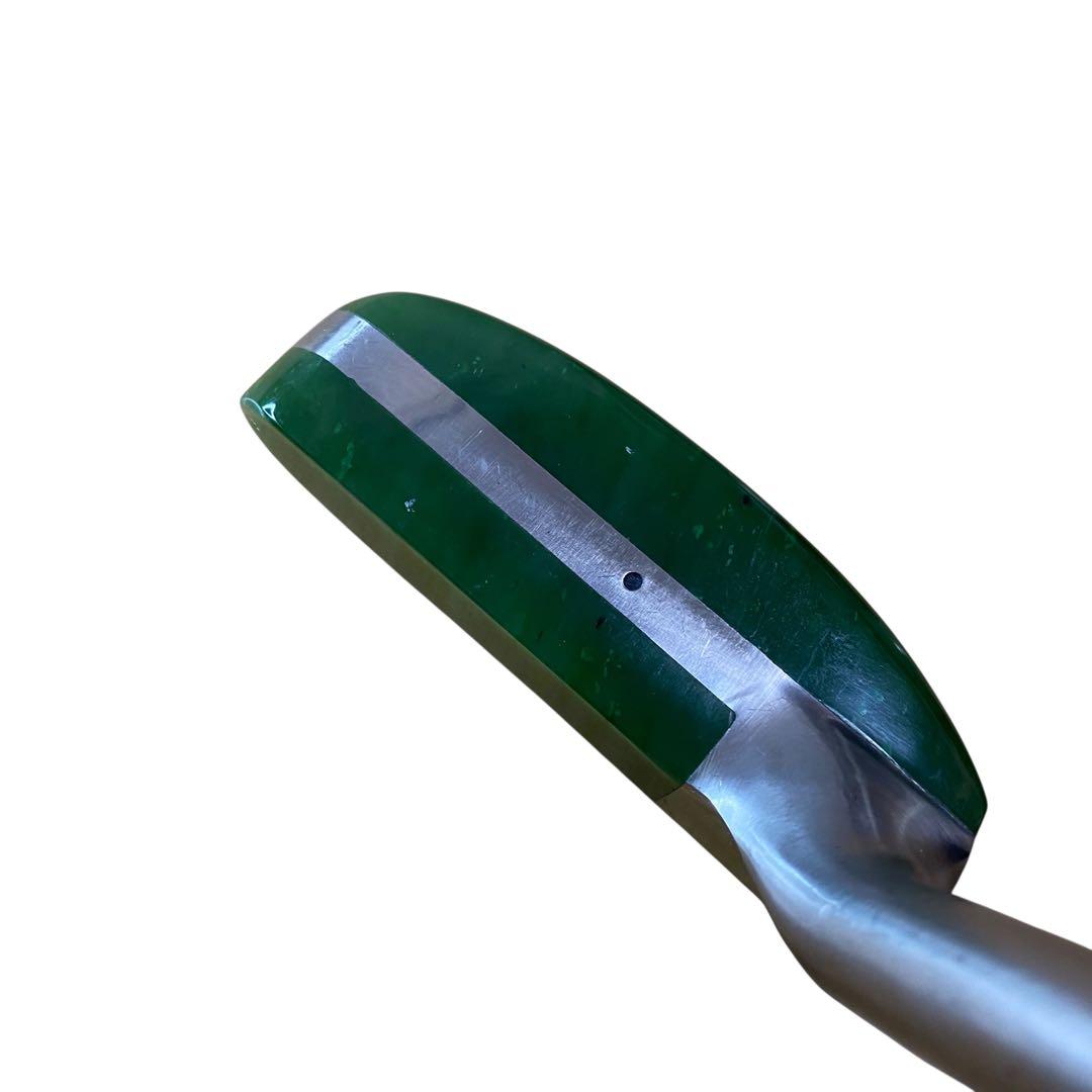 ≪希少・未使用品≫ Hennis Jewelry 手造天然ひすい(翡翠)パター