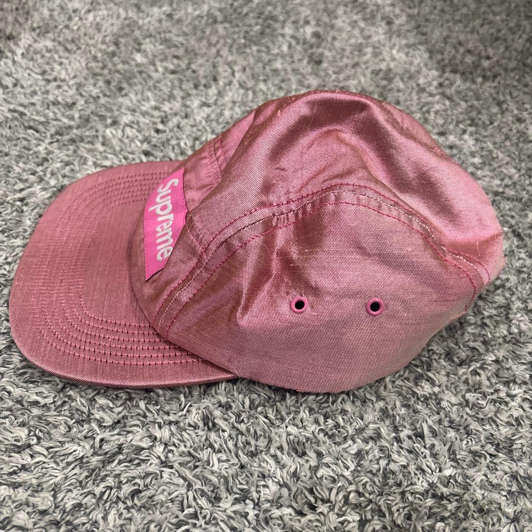 Supreme ピンク キャップ