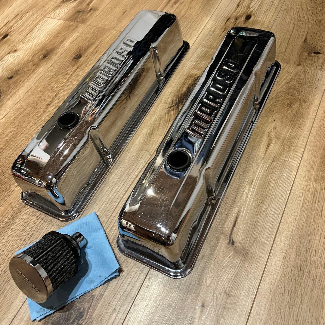 T*s様 シボレー　 スモールブロック　バルブカバー　サイドボルト　350等