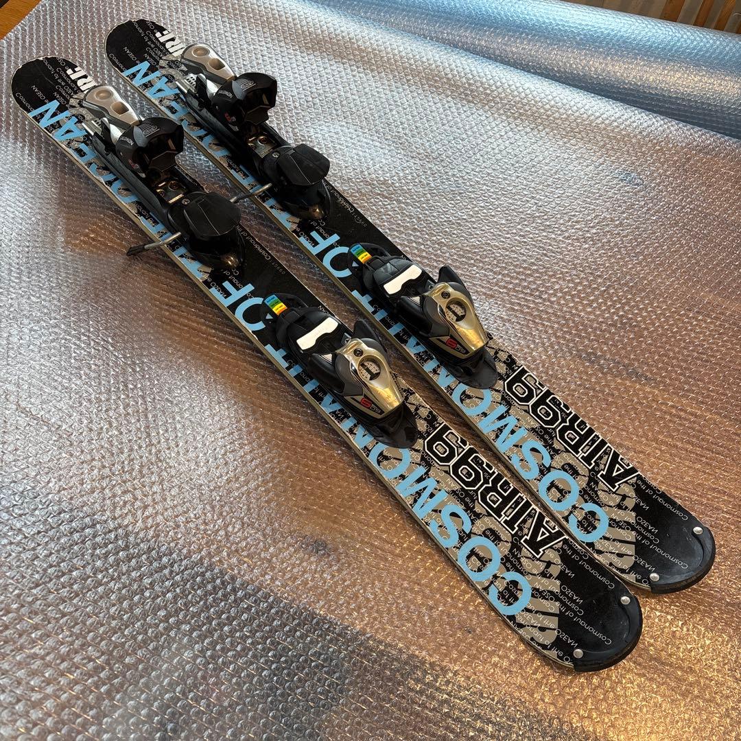 コスミックサーフ　サロモン　ショートスキー板　調整ビンディング付　工具不要