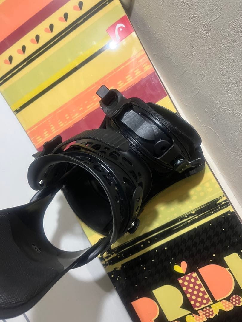 初中級！カービング、グラトリ！head pride 138cm 新品バイン