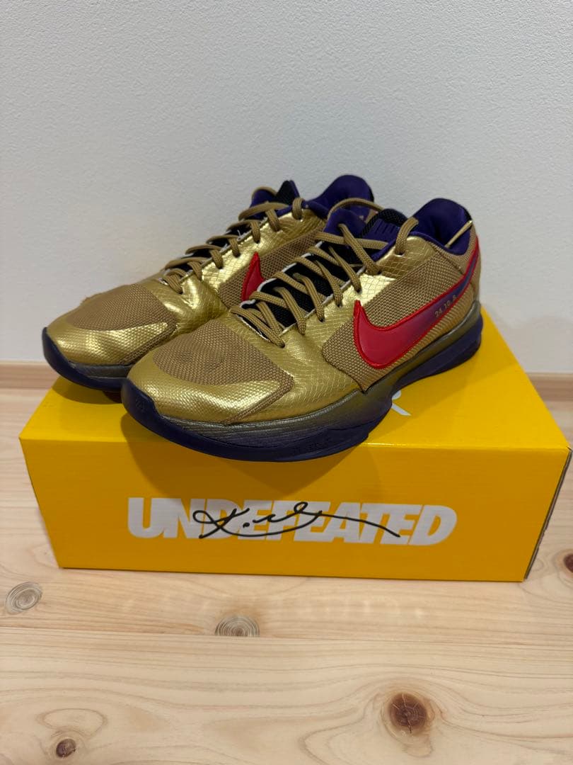 UNDEFEATED × Nike Kobe 5 Protro