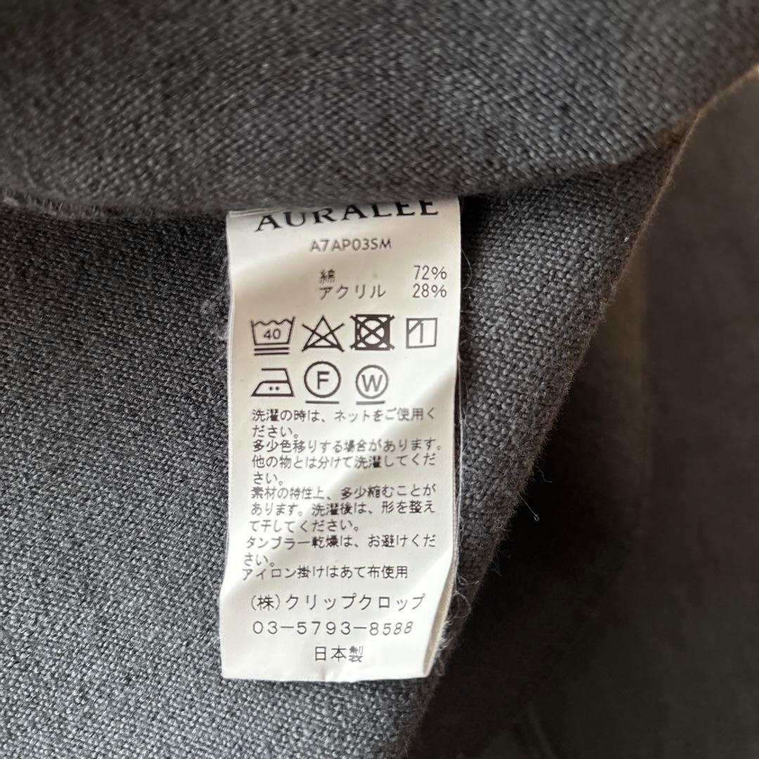 AURALEE オーラリー スウェット サイズ４