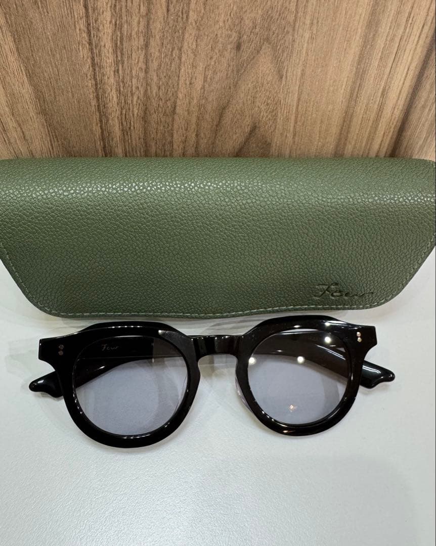【美品】Few F11 サングラス ブラック ケース付き
